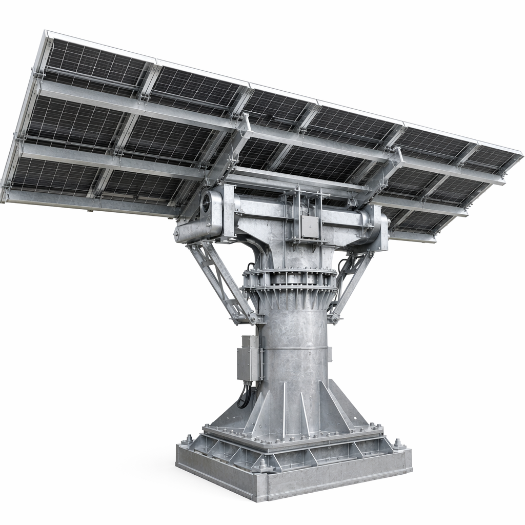 Heavy-Duty Extreme-Weather Dual-Axis Tracking System