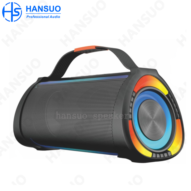 Sistem Bunyi DJ Mudah Alih Pegangan 5.5-Inci Terus Dari Kilang dengan Boombox LED HS-TD0566