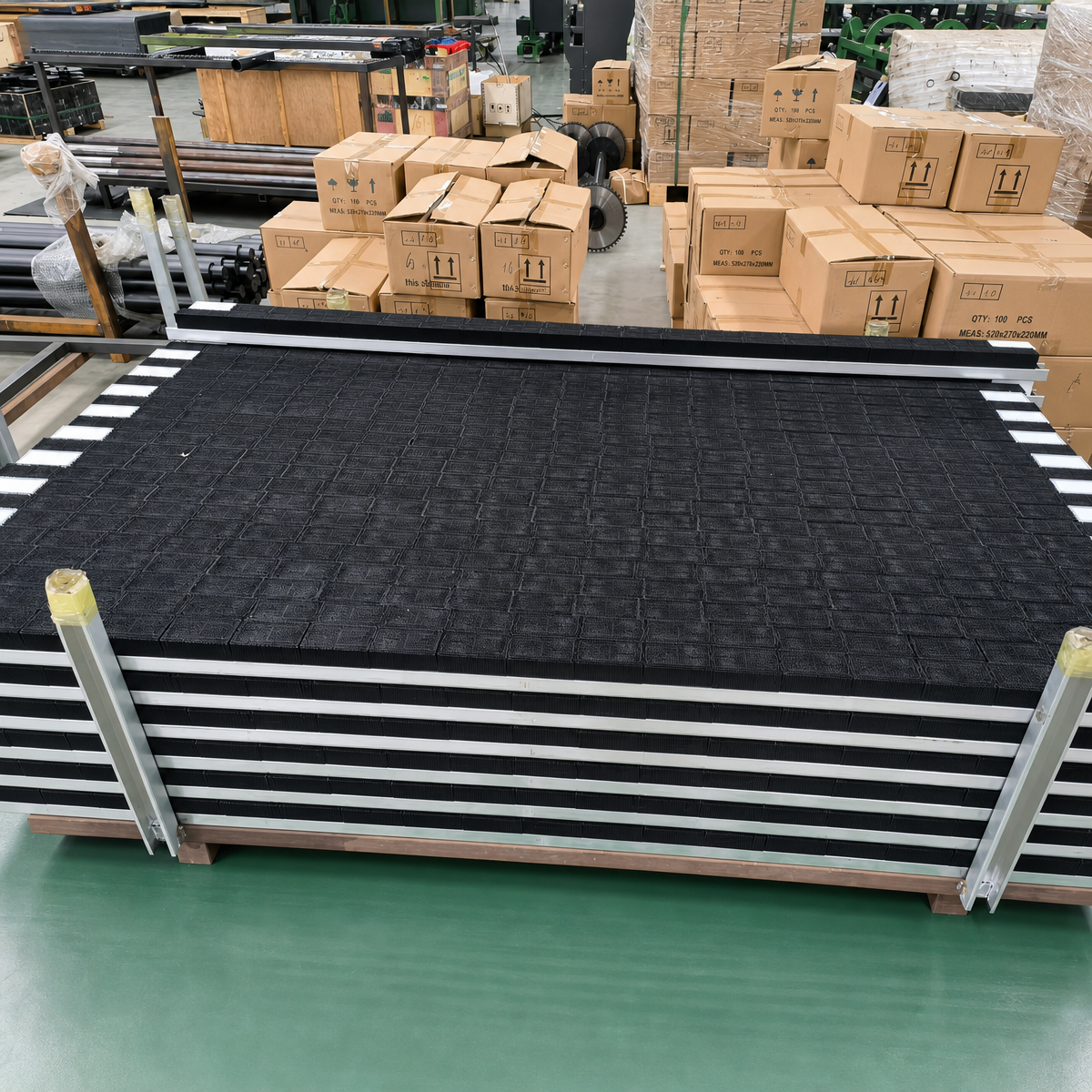 YINENGTECH Nylon Bristle Block | Dual\u001eSize Replacement for CNC Fabric Auto Cutter