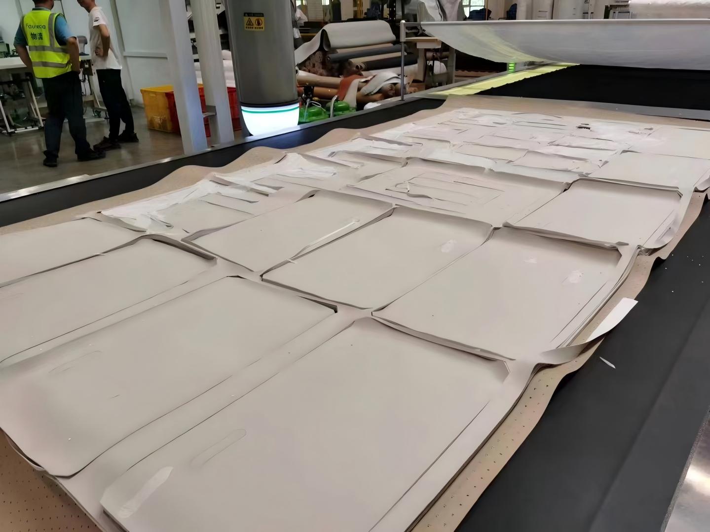 Curtain and decoration textile cutting efficiency