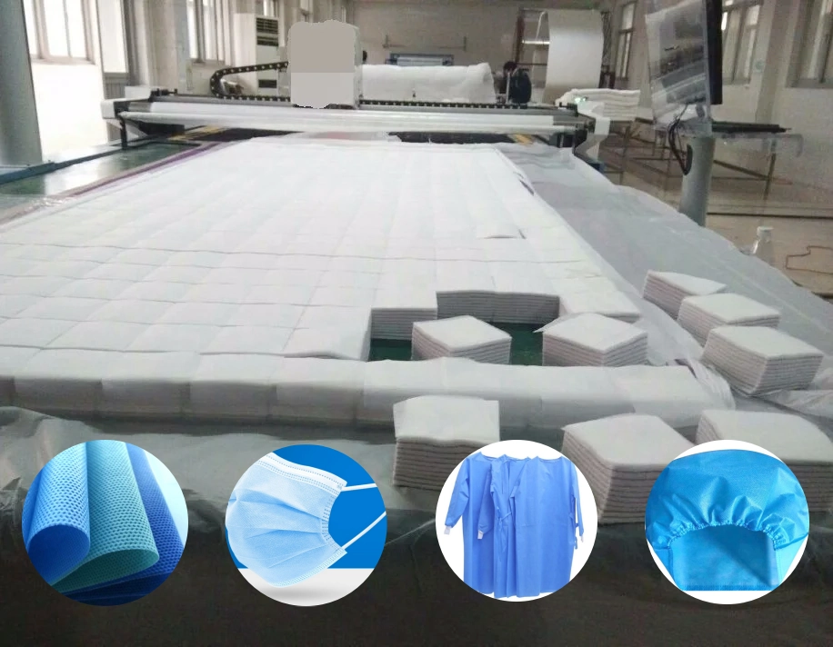 Medical Nonwoven Cutting Application