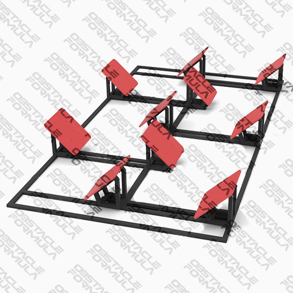 2025 New Modern Pentathlon Sport Obstacle Course Racing Equipment UIPM Obstacles Giant Steps details