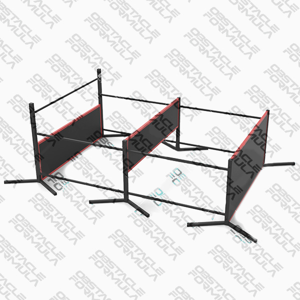2025 New International Olympic Modern Pentathlon Adventure Racing UIPM Obstacles Jumping Over-Under-Through Wall factory