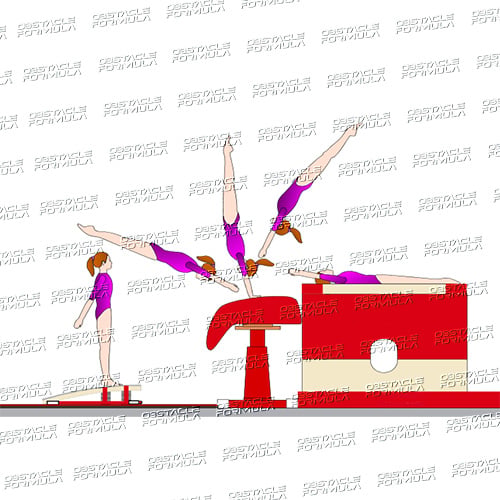 MULTI-SHAPE FOAM MODULE FOR PARKOUR GYM TRAINING factory