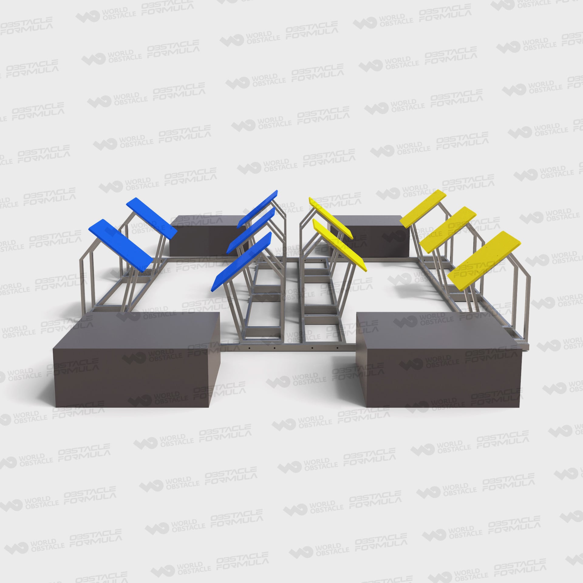 World Obstacle OCR 100m–Offset Steps