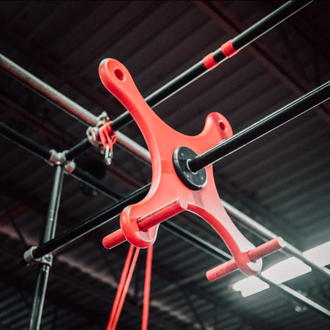 Training Indoor Trampoline Park Child Jump Parkour Equipment Tag Obstacle Course Ninja Warrior Splat.png