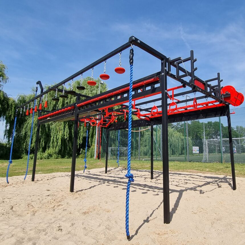 Complete training structure OCR CAGE – ELITE COMBO 2.3.3 T-REX for an OCR factory