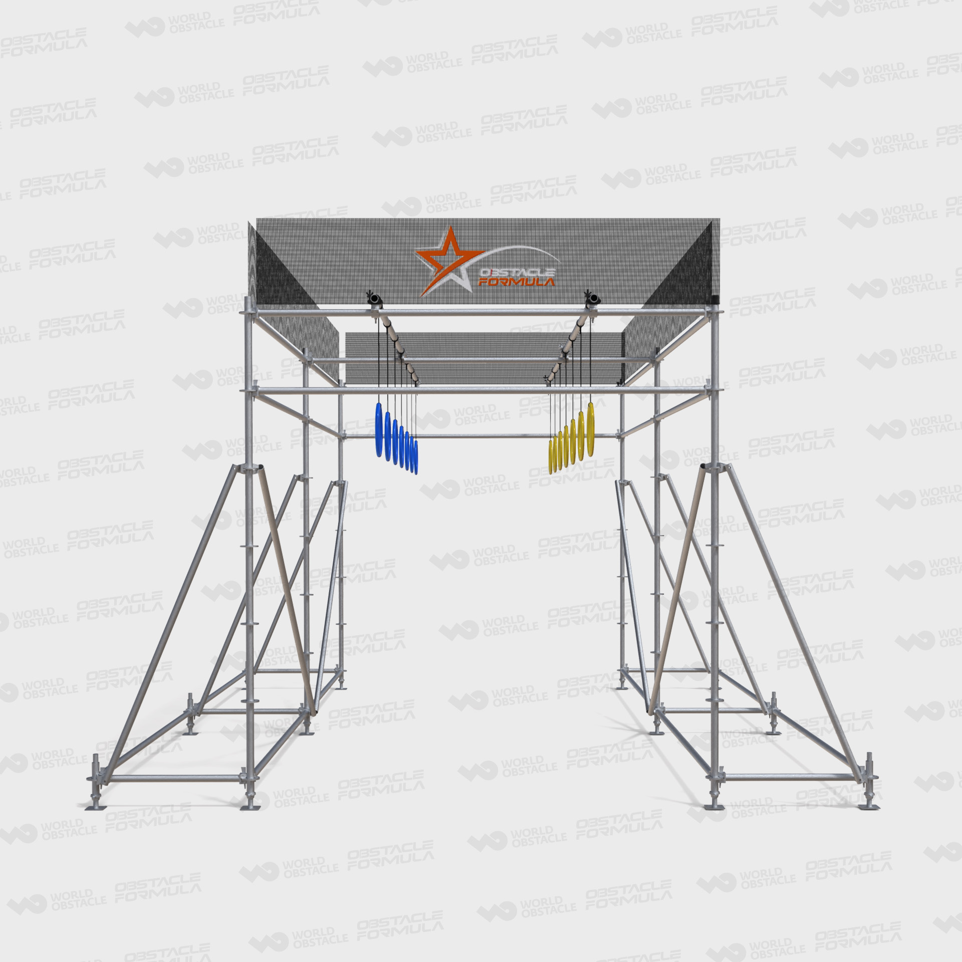 World Obstacle OCR 100m– Rings Rig