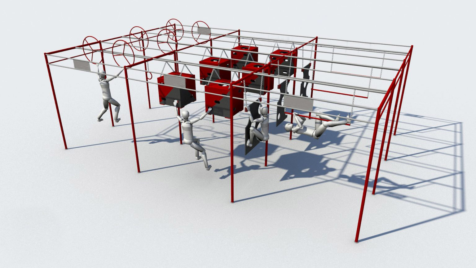 Ninja Combined obstacles supplier