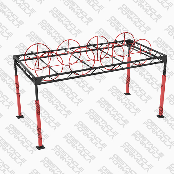 2025 New World Championships Modern Pentathlon 100M Obstacls Racing Course UIPM Obstacles Wheels manufacture