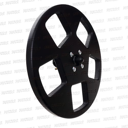 WOODEN SPINNING WHEEL 52CM (SQUARES) manufacture