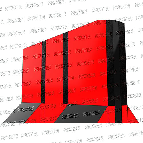 5 Piece Set Road Block Wall Section with 4 Quad Steps manufacture