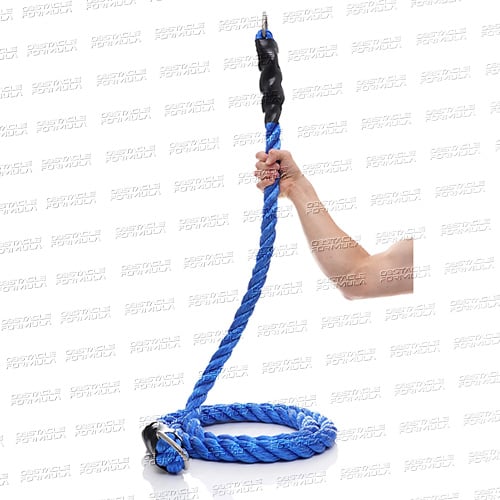 DOUBLE-SIDED SYNTHETIC ROPE AS A TYROLEAN TRAVERSE factory