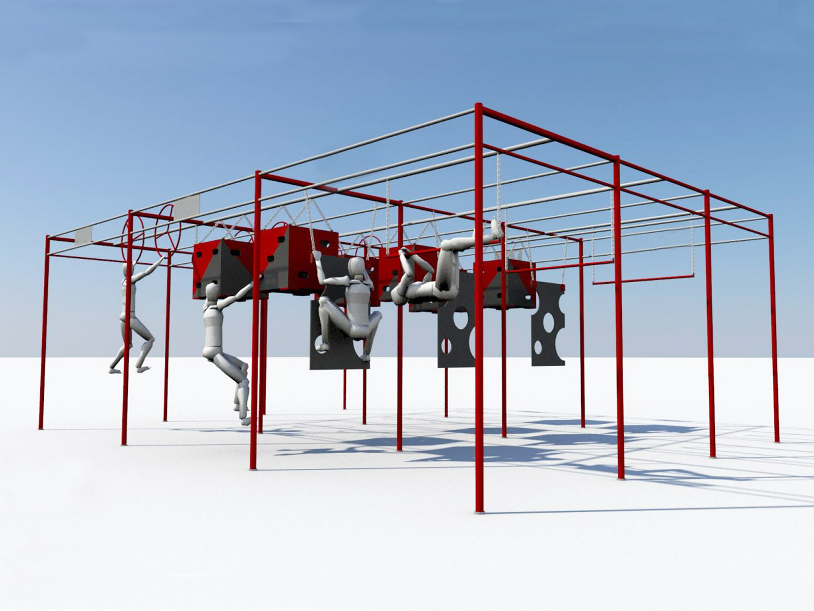 Ninja Combined obstacles factory