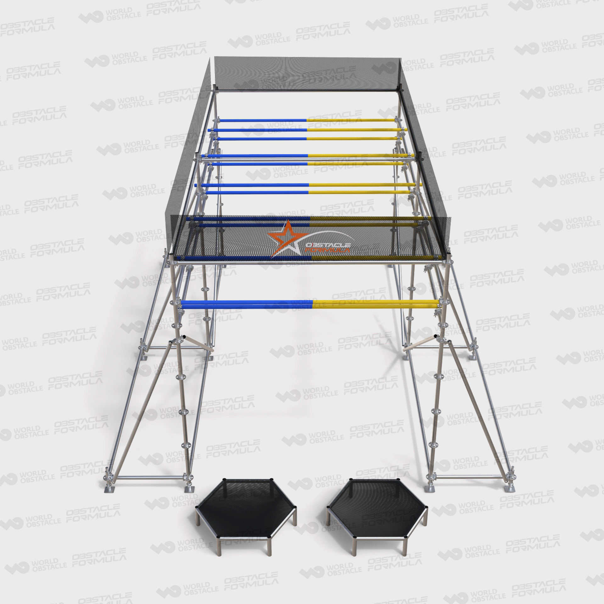 World Obstacle OCR 100m–Monkey Bars
