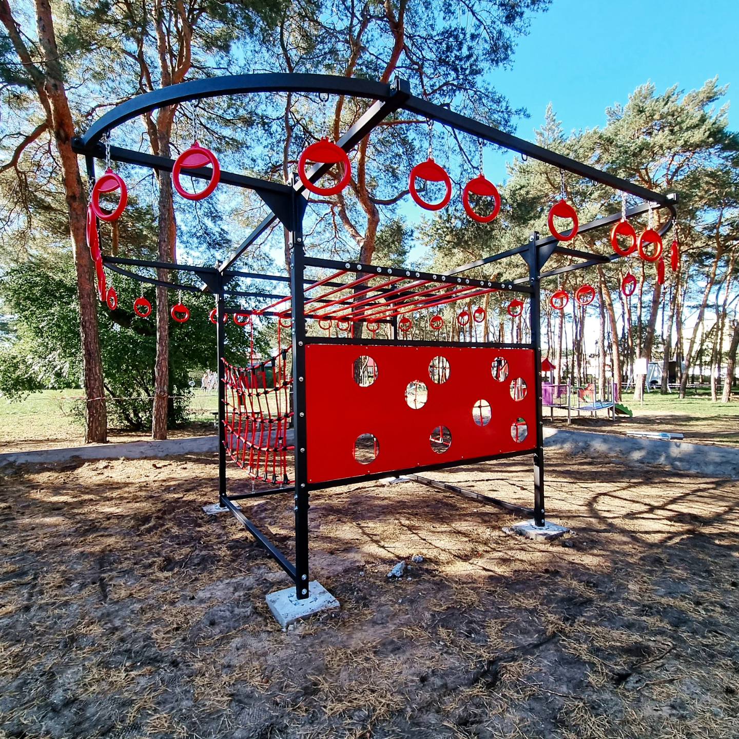 Complete training structure OCR CAGE – KIDS COMBO TARZAN manufacture