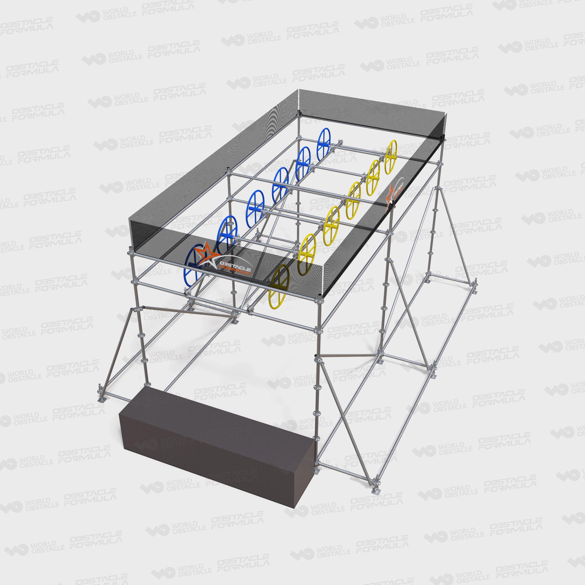 World Obstacle OCR 100m– 4-Wheel Rig