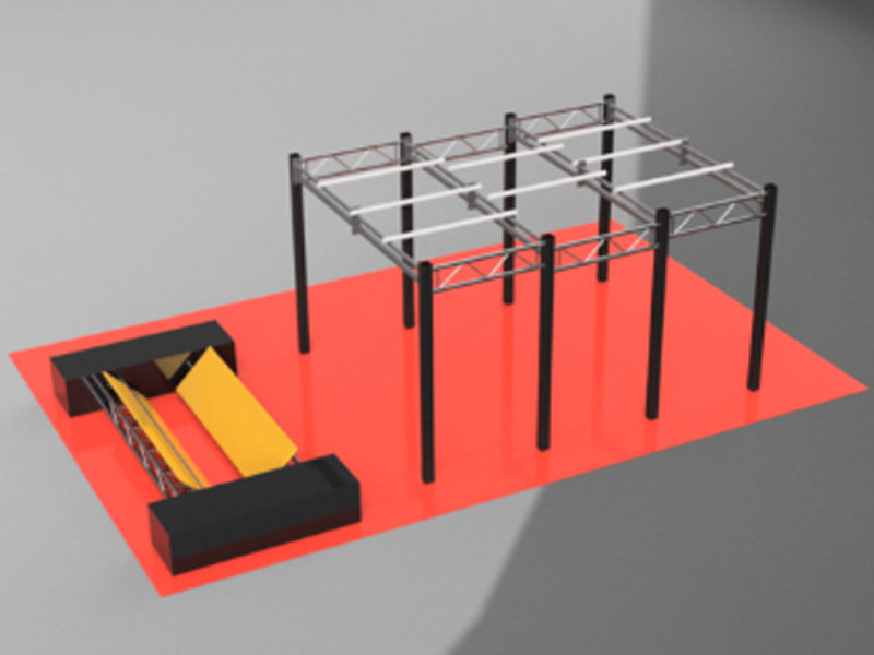 Backyard Ninja Warrior Obstacle Course The Hybrid Combo details