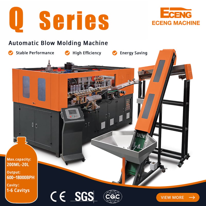 Q10L1 500BPH 10L Auto Wine Bottle Blow Molding Machine