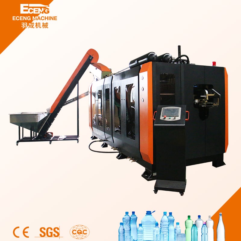 Máquina de Sopro de Garrafas de Água Mineral K6 12000BPH 6 Câmaras