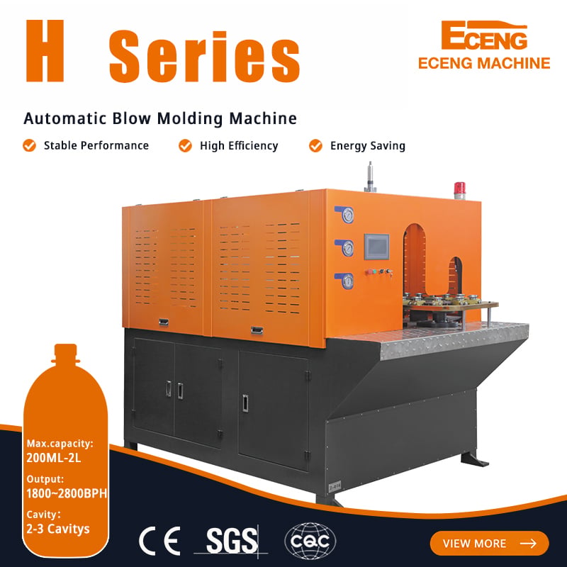 H3 3 Cavity 2800BPH Hand Feeding Wash Bottles Blowing Machine