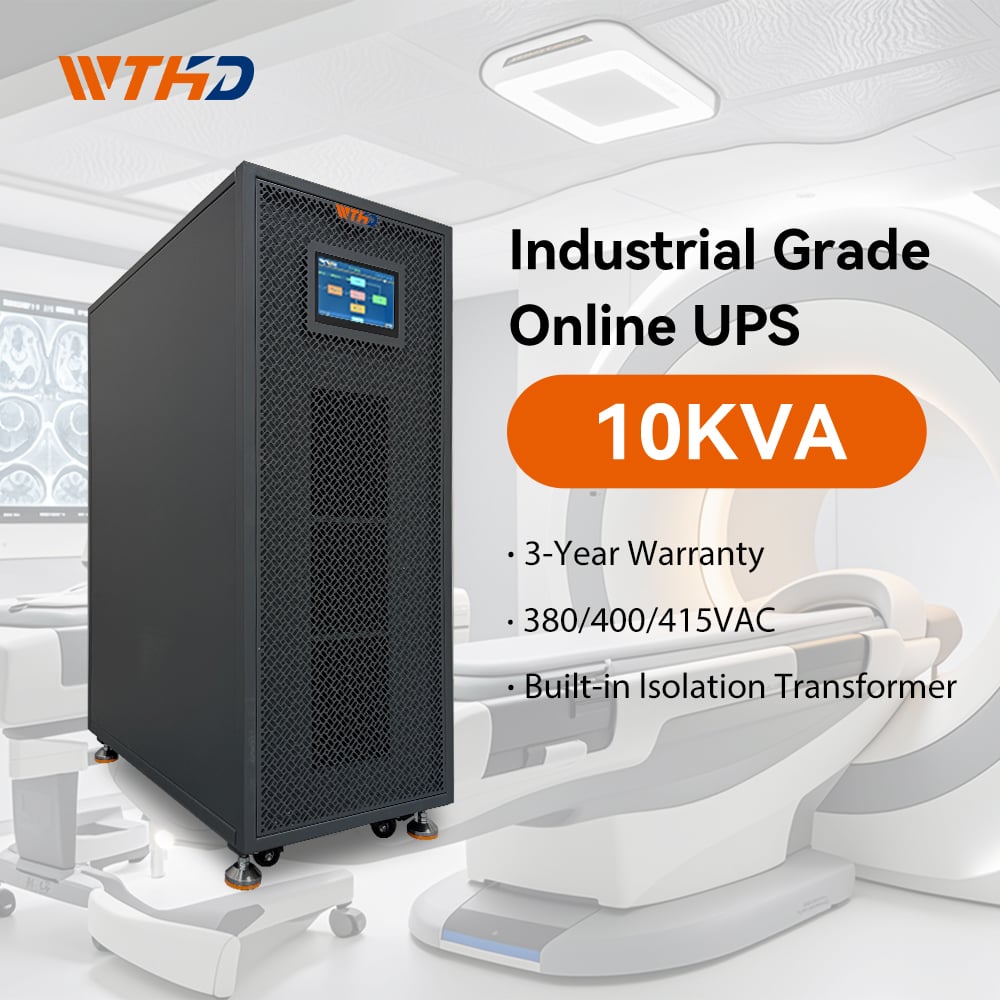 Industrial 3 Three Phase 10KVA 20KVA 30KVA 40KVA 60KVA 80KVA UPS Backup Power Supply 10KW Online UPS
