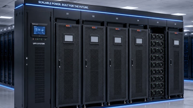 Warum skalierbare USV-Systeme die Zukunft des Stromschutzes sind