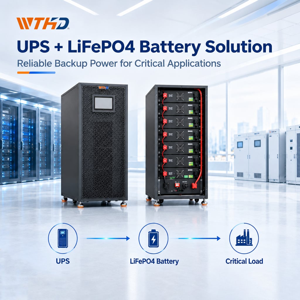 UPS and Lithium Battery Storage for Modern Critical Power