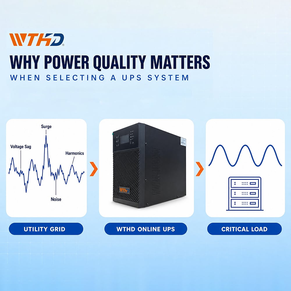 Why Power Quality Matters When Selecting a UPS