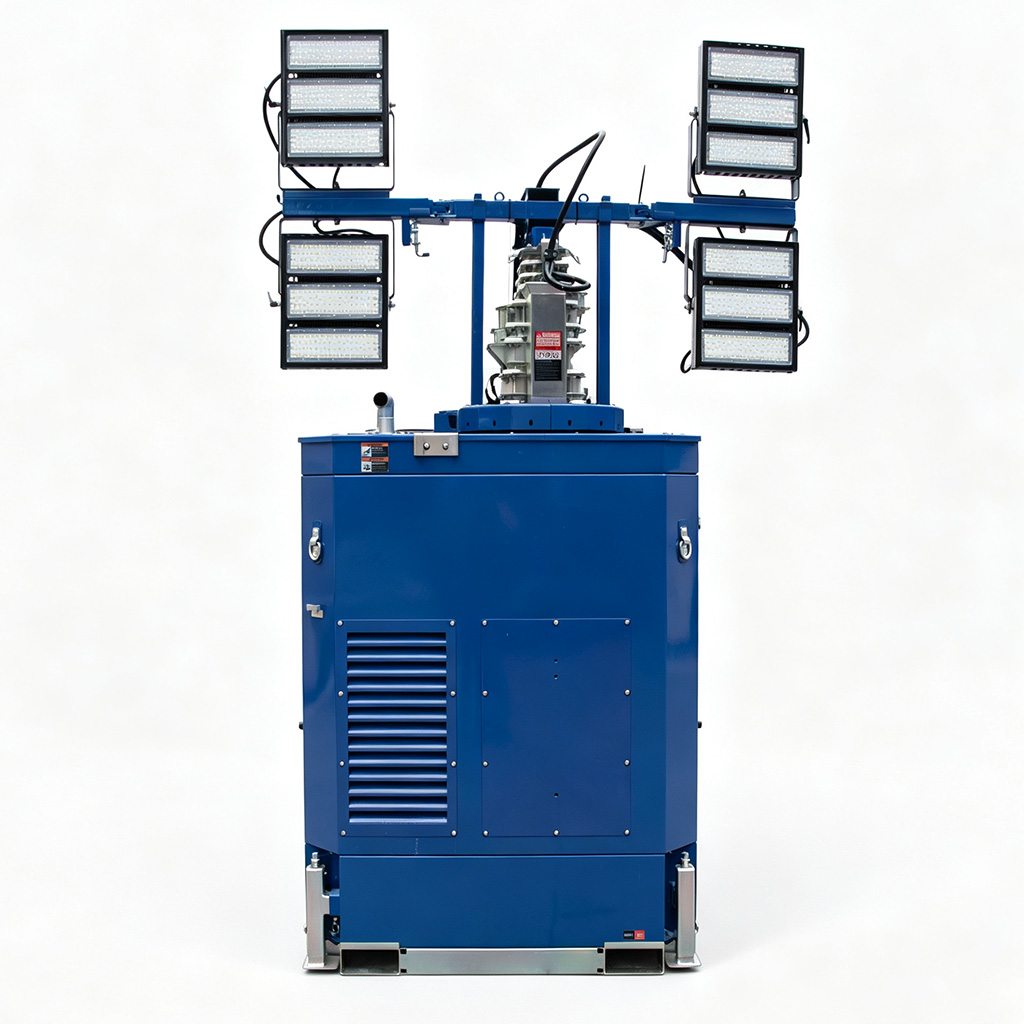 DIESEL LIGHT TOWER-P-CUBE Hybrid