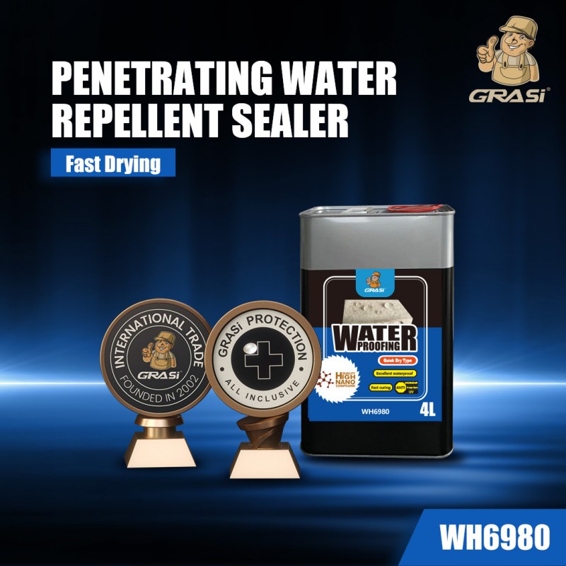 Doordringende waterafstotende verzegelaar – snel drogend – type WH6980