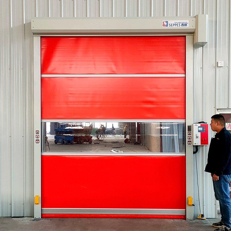 How High-Speed Fabric Roll-Up Doors Improve Safety in High-Traffic Areas