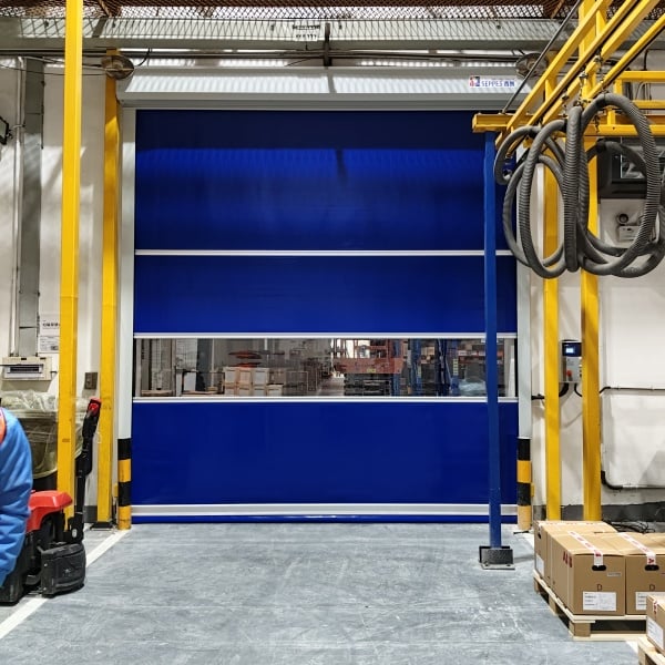 Improve safety and security with Hi-Speed Shutter Doors