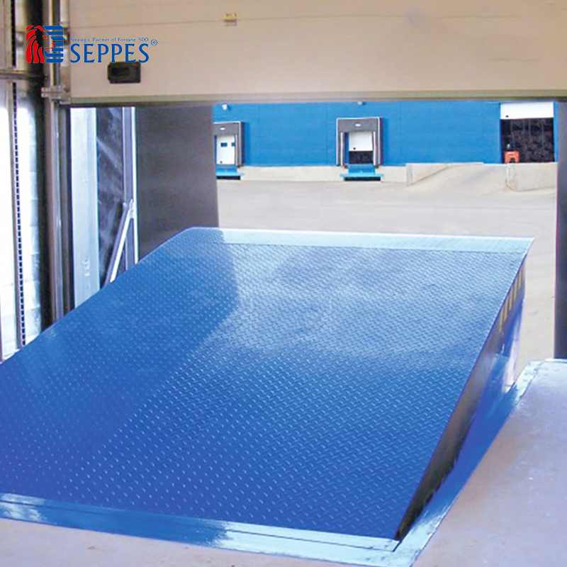 Robust and Durable Hydraulic Dock Lift for Heavy Industrial Use.