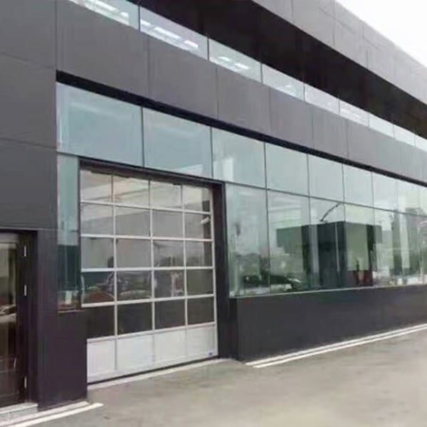Durability and Style Meet with Glass Sectional Doors