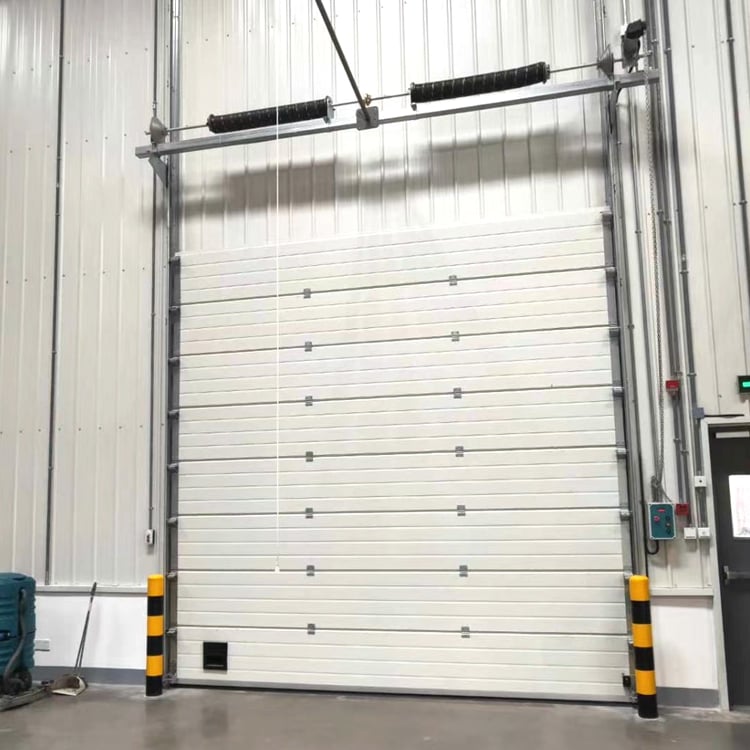 How Low Headroom Sectional Garage Doors Improve Home Security