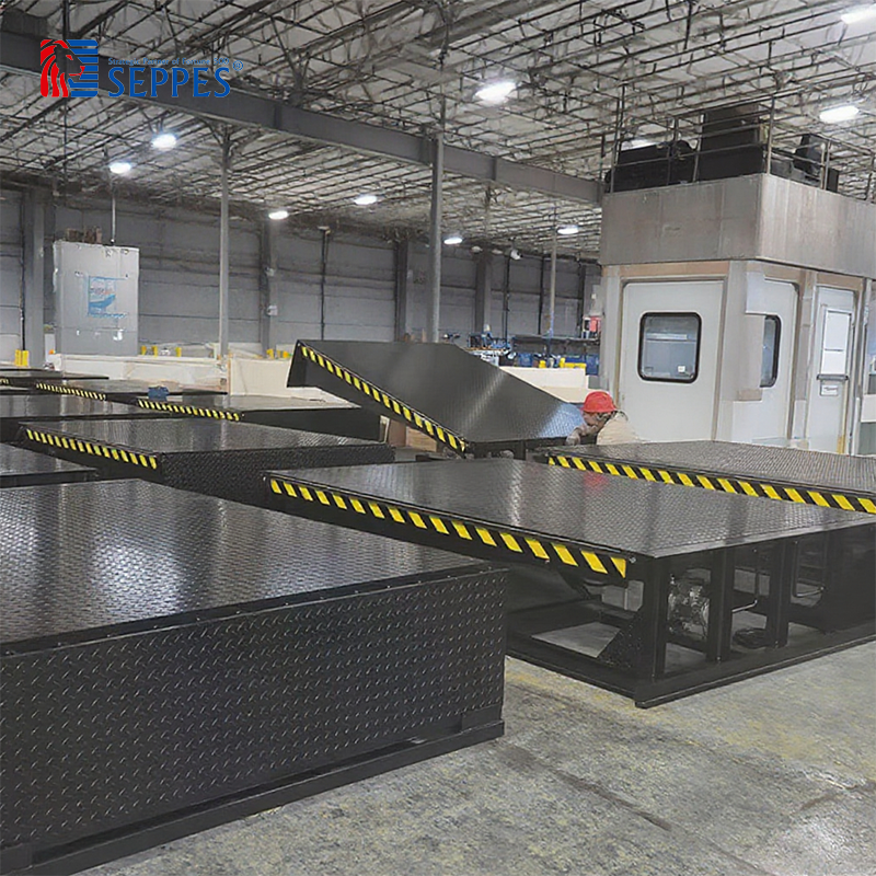 Sturdy and Durable Vertical Dock Levelers for Heavy Duty Use