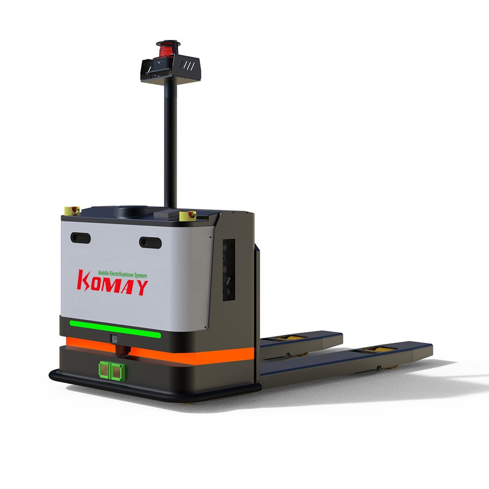 Automated Guided Vehicle Laser Forklift AGV for Material Handling