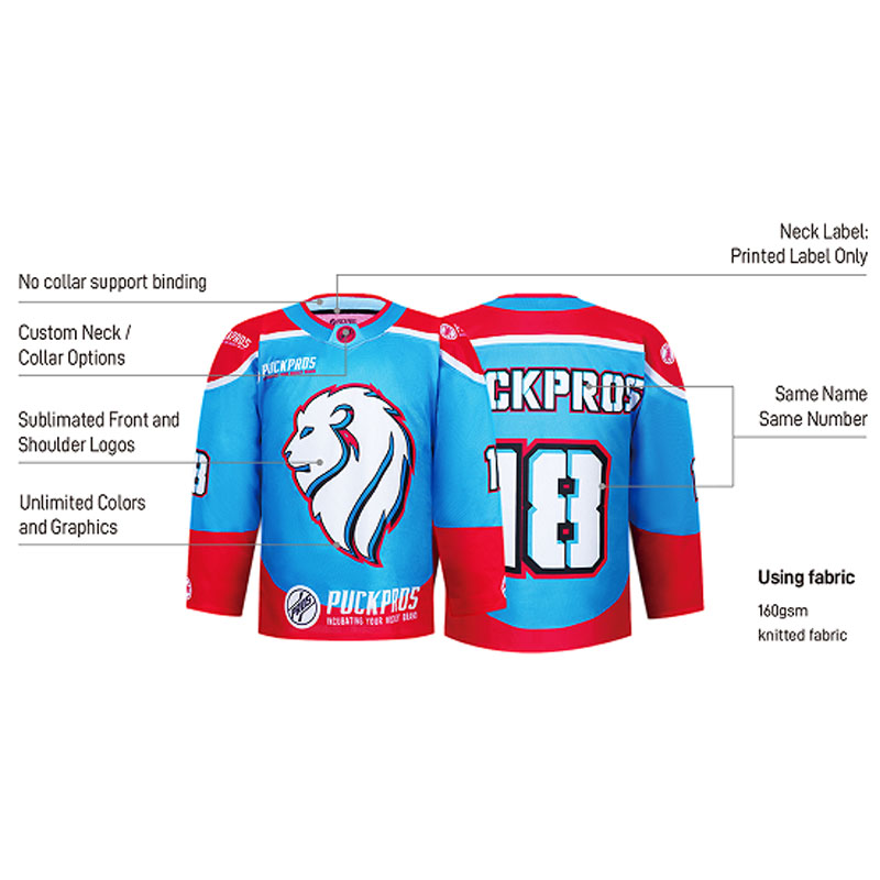 Custom hockey jerseys-Fan-style ice hockey jersey