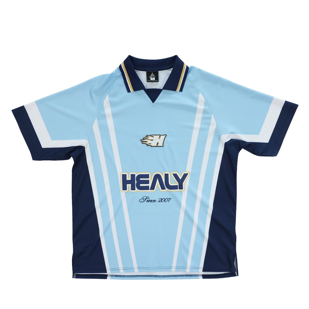 Jednoduchý a elegantní retro dres na fotbal s vertikálním pruhem
