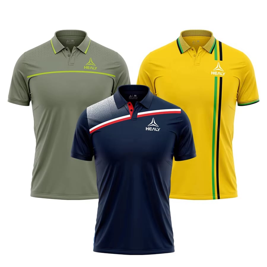 Vlastní tenisková a pickleballová košile – unifrom pro muže, golfová polokošile typu polo, suchý fit, polyesterové polokošile typu polo, velkoobchod
