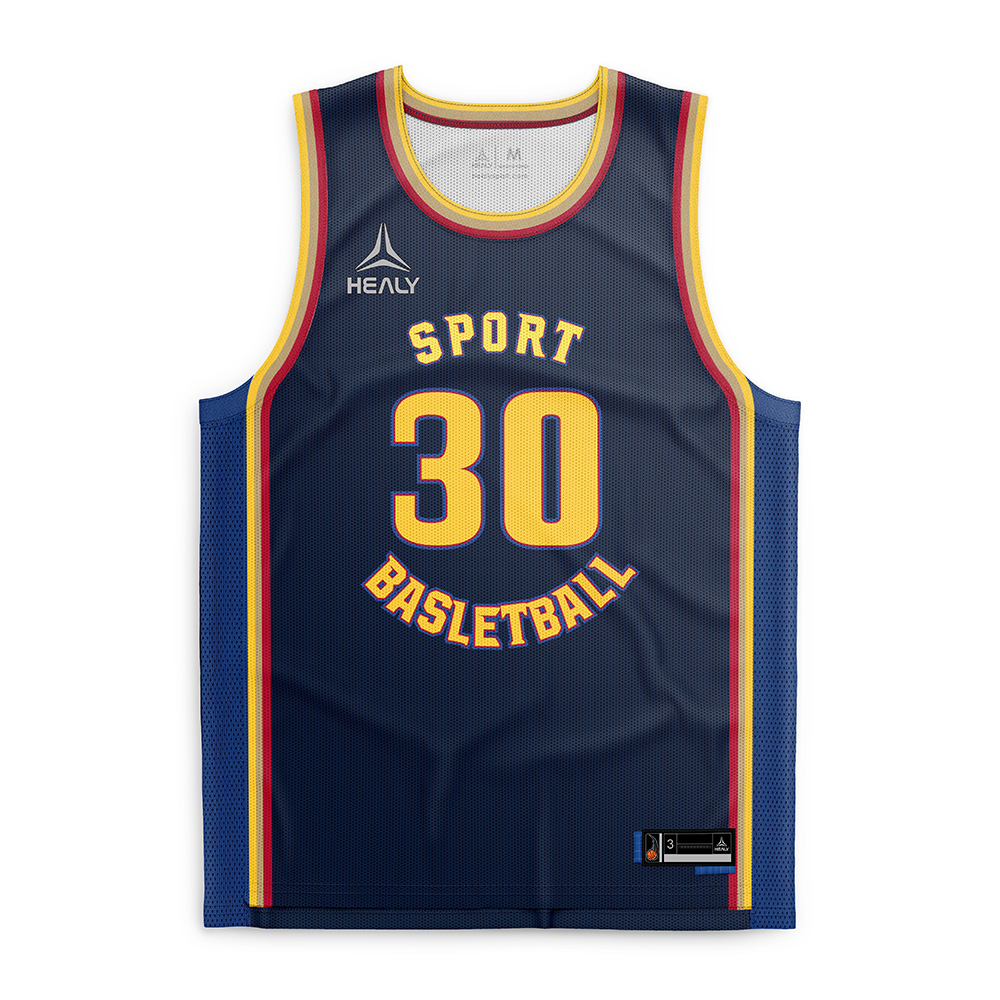 HEALY premium basketbalová košile z polyesteru s vysokou propustností vzduchu