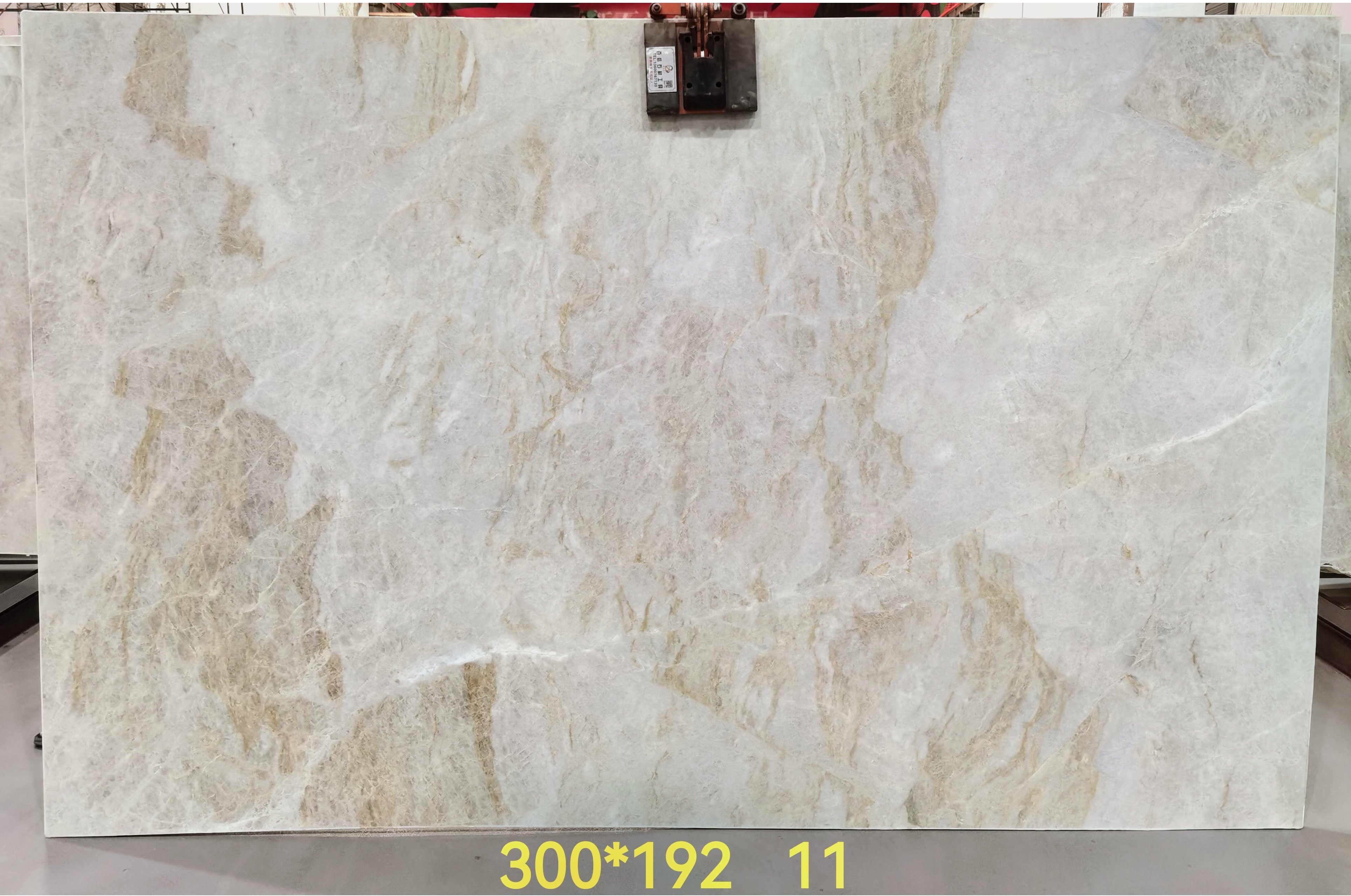Taj Mahal Quartzite big slab for luxury countertops and interiors