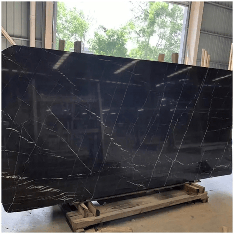 Pietra Grey Marble slab inventory warehouse image 2