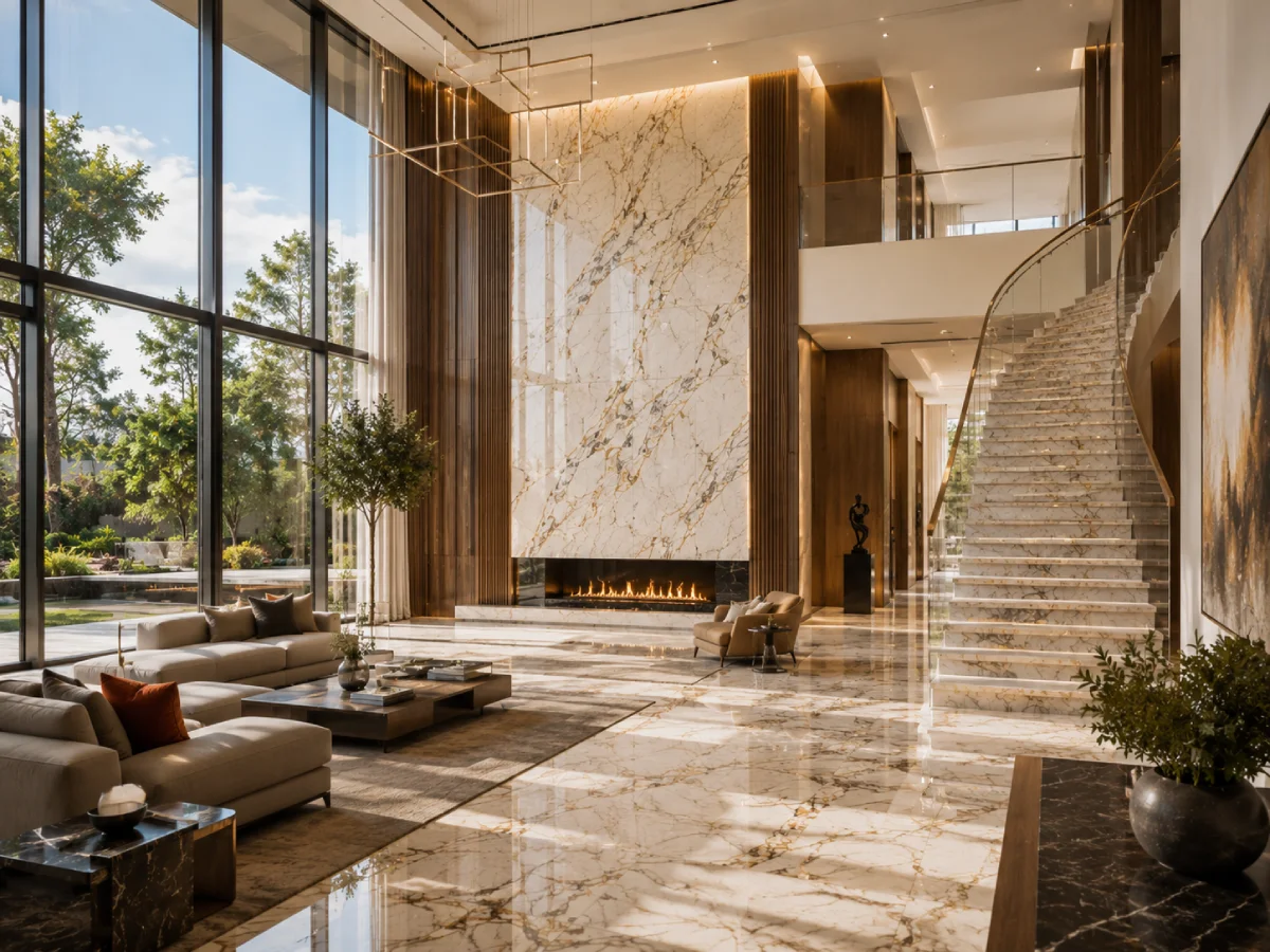 Marble Supply Guide for Luxury Villas: From Slab Selection to Installation Support