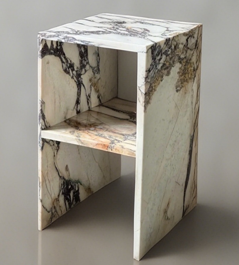Calacatta Viola Marble kitchen countertop and luxury interior application