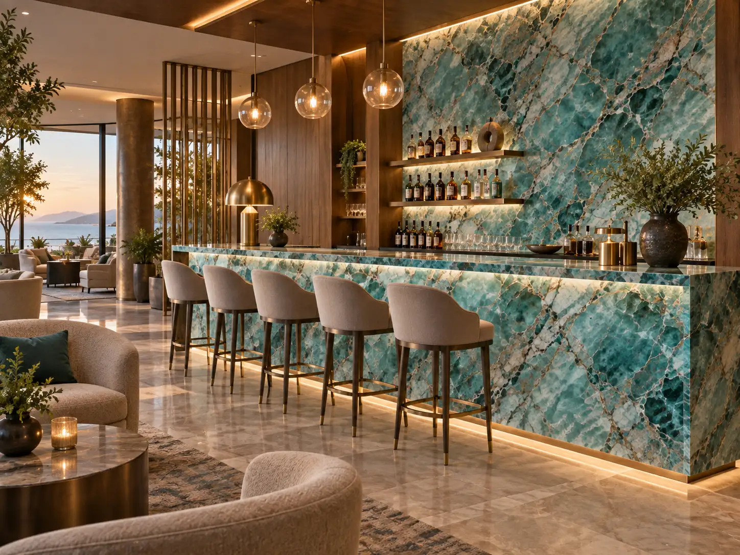 Amazonite Quartzite Countertops.webp