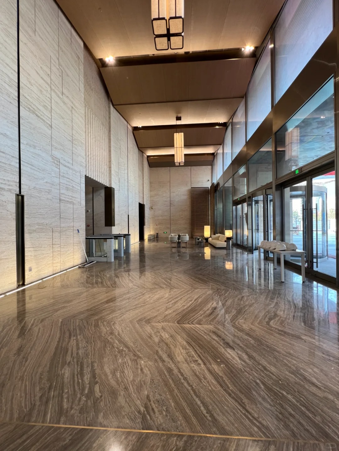 Armani Brown Cafe Wood Marble big slab polished natural brown marble surface