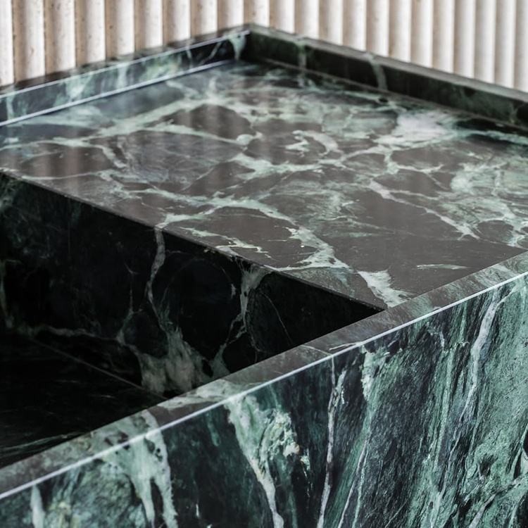 Free standing marble bathroom sink for hotel and villa bathroom project