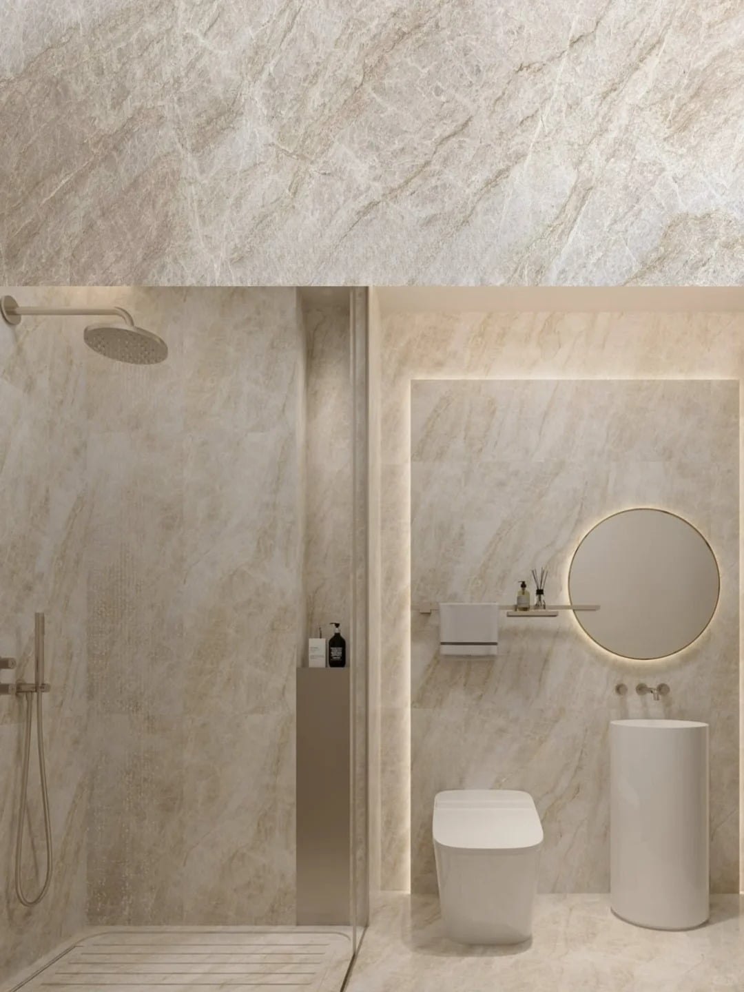 Why Taj Mahal Quartzite is a Top Choice for Luxury Bathroom Vanities